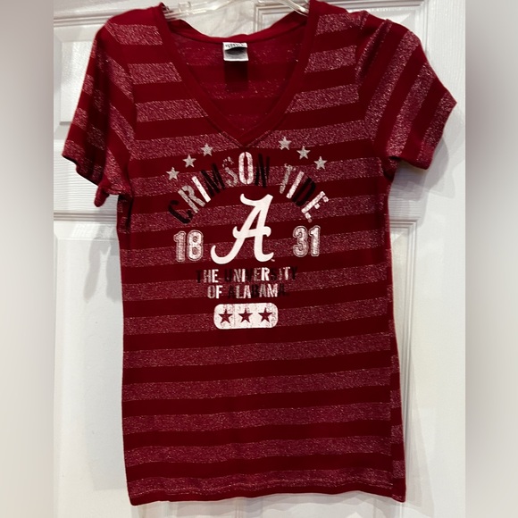 Creative Apparel Alabama V-neck Tee Shirt like new condition size L - Picture 1 of 4